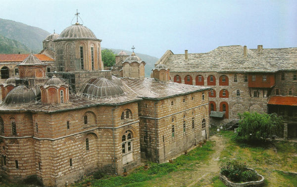 Ксиропотамов Монастырь. 